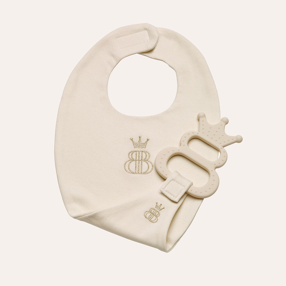 HAKLAPP MED INBYGGD HÅLLARE & OFF WHITE BITRING