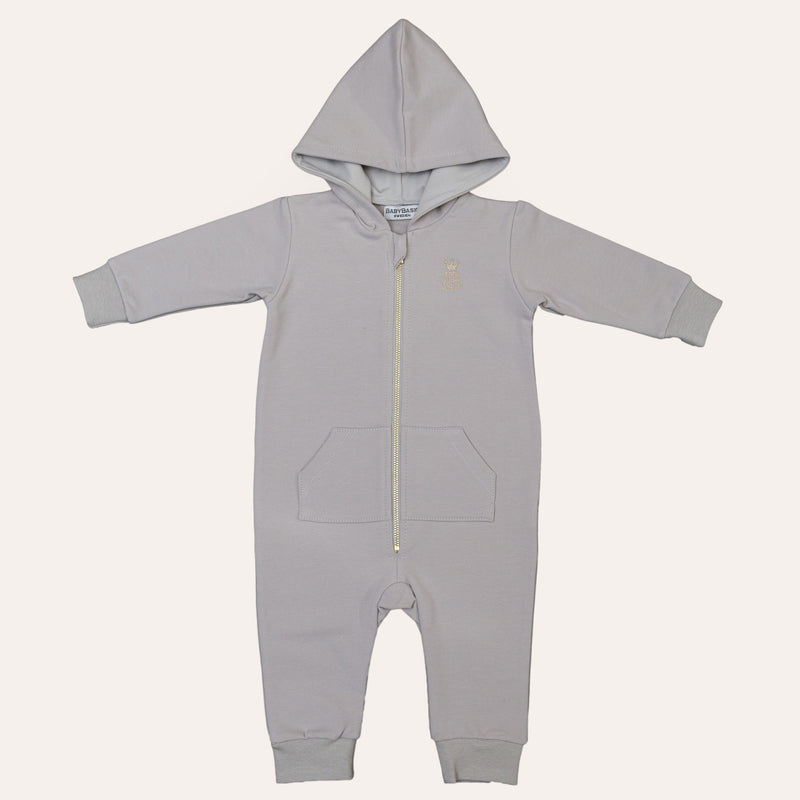 HOODED ONESIE GRÅ