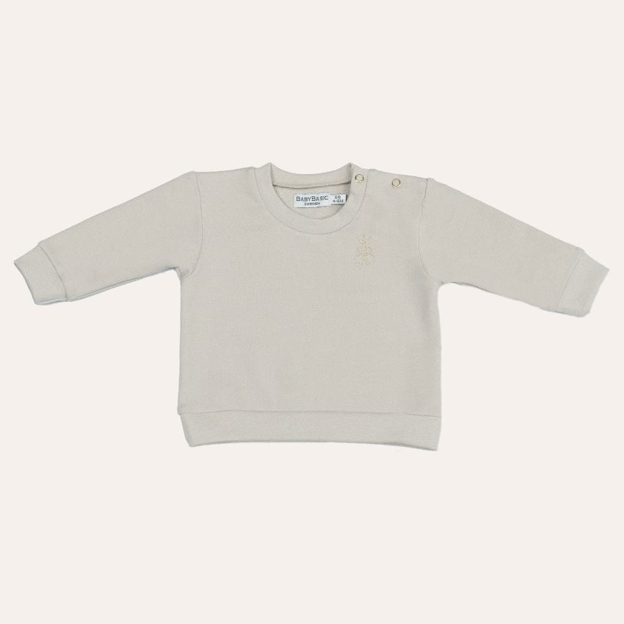 SAND TERRY SWEATER