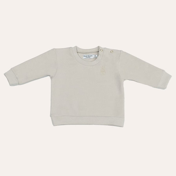 SAND TERRY SWEATER