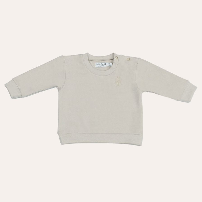 SAND TERRY SWEATER